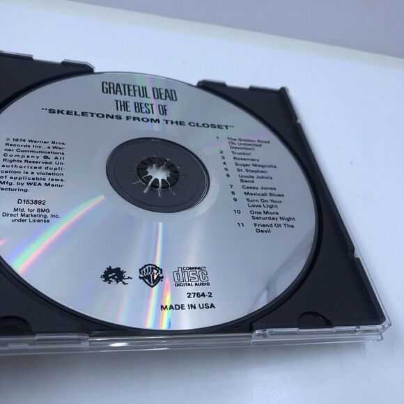 Skeletons From The Closet Grateful Dead The Best of CD 1974 Warner Brothers - Picture 8 of 10
